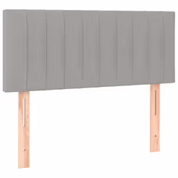 VidaXL 346214, Grigio chiaro, Poliestere, Legno, 900 mm, 78 cm, 88 cm, 50 mm