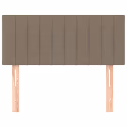 vidaXL Testiera Tortora 90x5x78/88 cm in Tessuto - Vista aggiuntiva 3