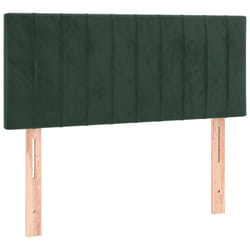 VidaXL 346225 testiera e pedana Verde scuro