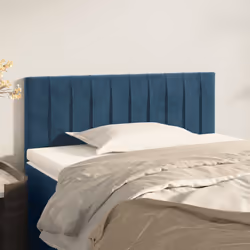 VidaXL 346240 testiera e pedana Blu scuro
