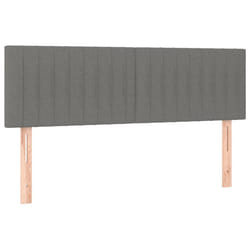 VidaXL 346243 testiera e pedana Grigio scuro