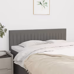 VidaXL 346243 testiera e pedana Grigio scuro