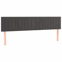 VidaXL 346265, Grigio scuro, Poliestere, Legno, 1600 mm, 78 cm, 88 cm, 50 mm