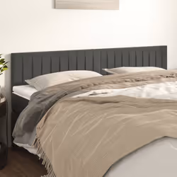 VidaXL 346265 testiera e pedana Grigio scuro