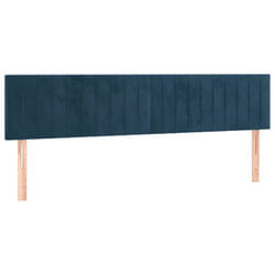 VidaXL 346268 testiera e pedana Blu scuro