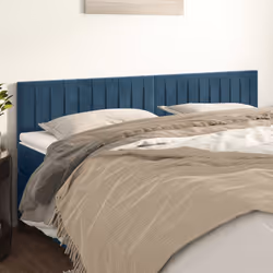 VidaXL 346268 testiera e pedana Blu scuro