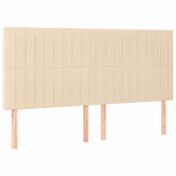 VidaXL 346275, Crema, Poliestere, Legno, 1800 mm, 78 cm, 88 cm, 50 mm