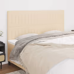 VidaXL 346275 testiera e pedana Crema