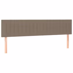 VidaXL 346288, Grigio talpa, Poliestere, Legno, 2000 mm, 78 cm, 88 cm, 50 mm