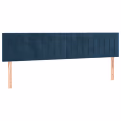 VidaXL 346296, Blu scuro, Poliestere, Legno, 2000 mm, 78 cm, 88 cm, 50 mm