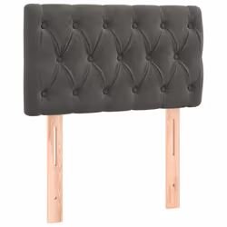 VidaXL 346307, Grigio scuro, Poliestere, Legno, 800 mm, 78 cm, 88 cm, 70 mm
