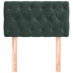 VidaXL 346309 testiera e pedana Verde scuro
