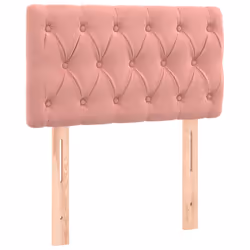 VidaXL 346311, Rosa, Poliestere, Legno, 800 mm, 78 cm, 88 cm, 70 mm