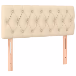 VidaXL 346331, Crema, Poliestere, Legno, 1000 mm, 78 cm, 88 cm, 70 mm