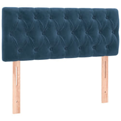 VidaXL 346338 testiera e pedana Blu scuro