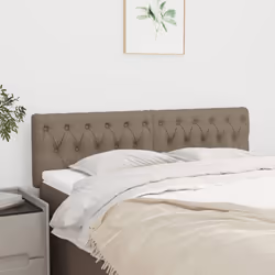 VidaXL 346344 testiera e pedana Grigio talpa