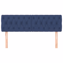 vidaXL Testiere 2 pz Blu 72x7x78/88 cm in Tessuto - Vista aggiuntiva 3