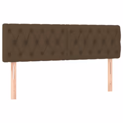 VidaXL 346357, Marrone scuro, Poliestere, Legno, 1600 mm, 78 cm, 88 cm, 70 mm