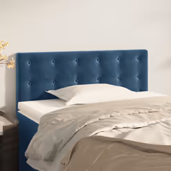 VidaXL 346414 testiera e pedana Blu scuro - Vista aggiuntiva 2