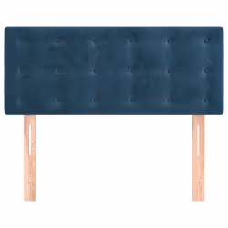 VidaXL 346414 testiera e pedana Blu scuro - Vista aggiuntiva 3