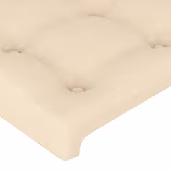 VidaXL 346421 testiera e pedana Crema - Vista aggiuntiva 4