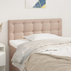 Testiera elegante, Testiera per letto adulto Cappuccino 90x5x78/88 cm in Similpelle Vidaxl 2852