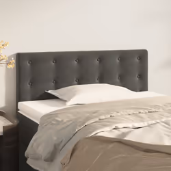 VidaXL 346431 testiera e pedana Grigio scuro