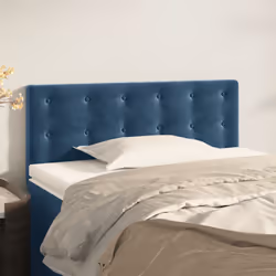 VidaXL 346434 testiera e pedana Blu scuro