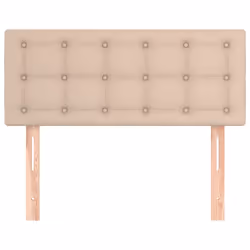 vidaXL Testiera Cappuccino 100x5x78/88 cm in Similpelle - Vista aggiuntiva 3