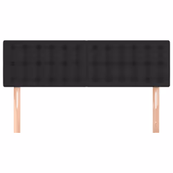 vidaXL Testiere 2 pz Nere 72x5x78/88 cm in Similpelle - Vista aggiuntiva 3