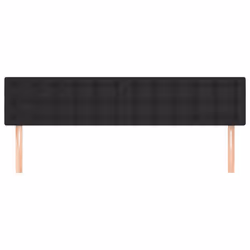vidaXL Testiera 2 pz Nera 80x5x78/88 cm in Similpelle - Vista aggiuntiva 3