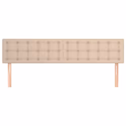 vidaXL Testiere 2 pz Cappuccino 80x5x78/88 cm in Similpelle - Vista aggiuntiva 3