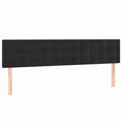 VidaXL 346492, Nero, Poliestere, Legno, 1600 mm, 78 cm, 88 cm, 50 mm
