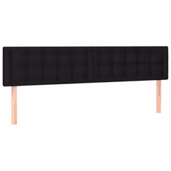 VidaXL 346498, Nero, Poliestere, Legno, 1800 mm, 78 cm, 88 cm, 50 mm
