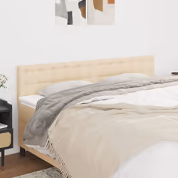 VidaXL 346501 testiera e pedana Crema