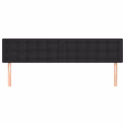 vidaXL Testiera 2 pz Nero 90x5x78/88 cm in Similpelle - Vista aggiuntiva 3