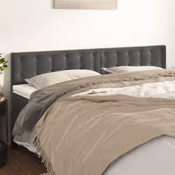 VidaXL 346511 testiera e pedana Grigio scuro