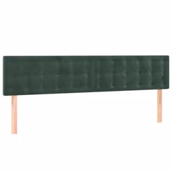 VidaXL 346513, Verde scuro, Poliestere, Legno, 1800 mm, 78 cm, 88 cm, 50 mm