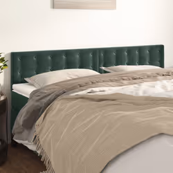 VidaXL 346513 testiera e pedana Verde scuro
