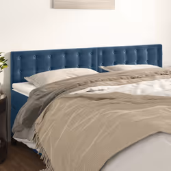 VidaXL 346514 testiera e pedana Blu scuro - Vista aggiuntiva 2