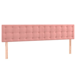 VidaXL 346515 testiera e pedana Rosa