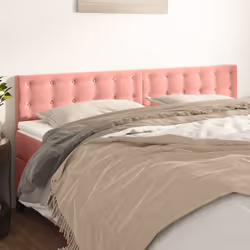 VidaXL 346515 testiera e pedana Rosa