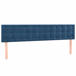 VidaXL 346534, Blu scuro, Poliestere, Legno, 2000 mm, 78 cm, 88 cm, 50 mm