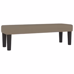 vidaXL Panca Tortora 100x30x30 cm in Tessuto - Vista aggiuntiva 2