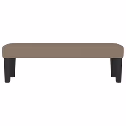 vidaXL Panca Tortora 100x30x30 cm in Tessuto - Vista aggiuntiva 3