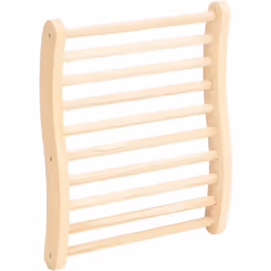 Questo schienale per sauna in legno è stato progettato appositamente per rendere la vostra ordinaria esperienza in sauna anco ...
