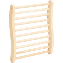 Vidaxl - Schienale a Forma di s per Sauna in Legno Massello di Pino 96480