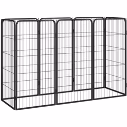 Questo resistente box per cani sarà il posto di gioco perfetto per i vostri cani! Sarà un'ottima scelta sia per gli addestrat ...