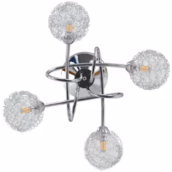 VidaXL 337906 illuminazione da soffitto G9 160 W F - Vista aggiuntiva 4