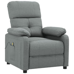 VidaXL 348288 sedia massaggiante elettrica Grigio